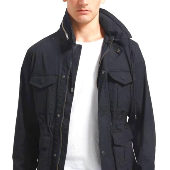 ATM ANTHONY THOMAS MELILLO Men's Melillo Field Jacket In Black MSRP: $495+tax - Picture 1 of 11